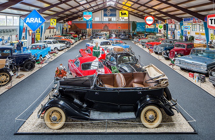 Automuseum Schagen tijdens Rondje Noord-Holland