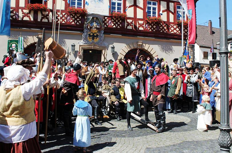Middeleeuws feest in Bad Staffelstein
